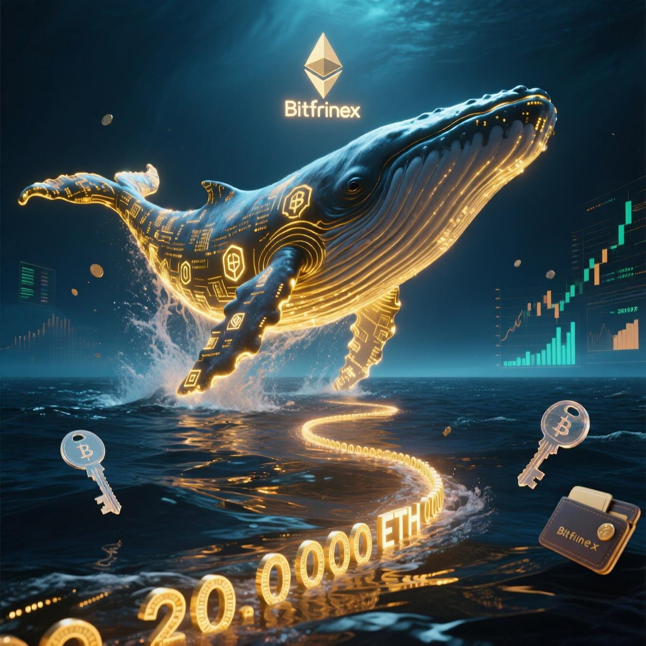Whale Alert: Abraxas Shifts $94M in ETH to Bitfinex — Signal or Noise?