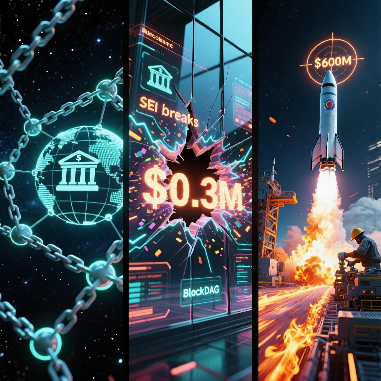 Chainlink Soars 30%, SEI Targets $0.33 Breakout, and BlockDAG Nears $600M Milestone