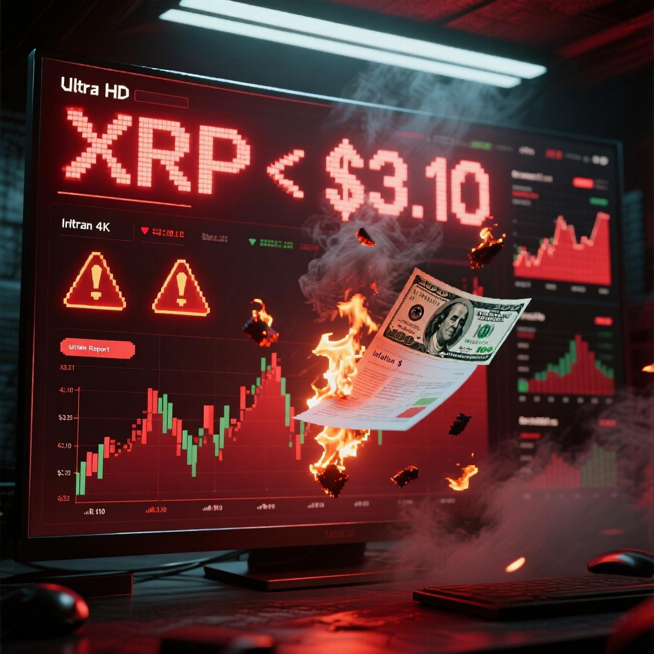 XRP Drops 5.3% as Hot Inflation Data Sparks Crypto-Wide Sell-Off