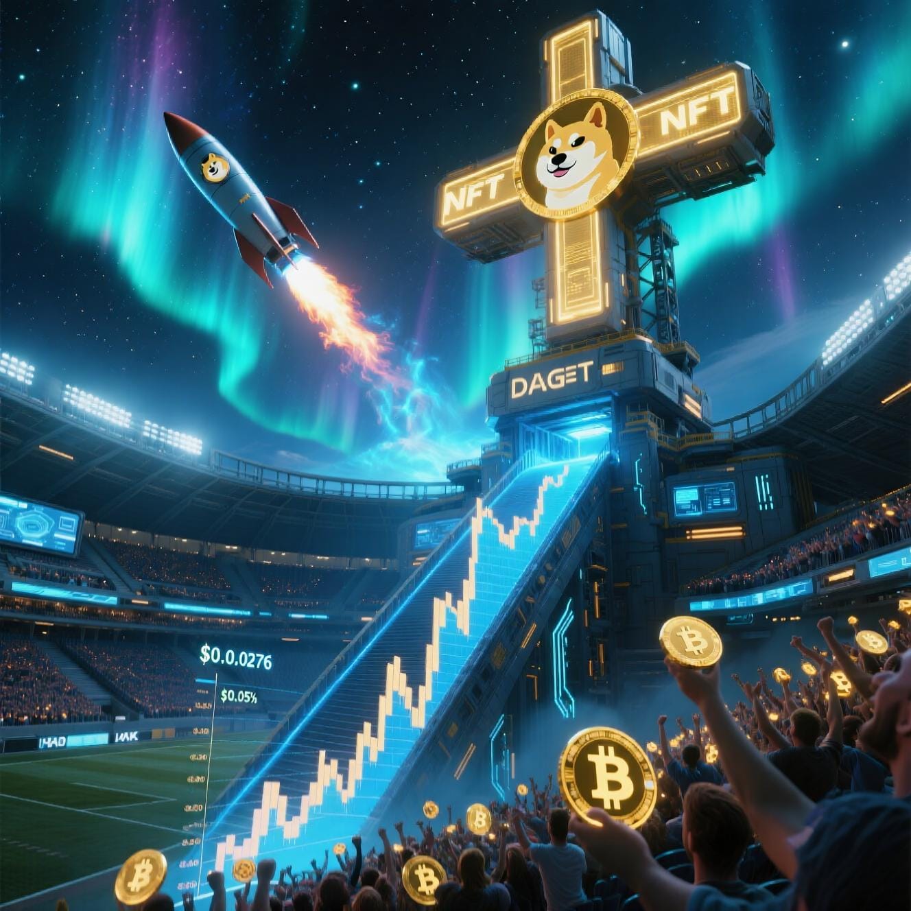 Worldcoin at Make-or-Break, Dogecoin’s Golden Cross Glows — But BlockDAG’s $374.5M Run & X10 Demo Steal the Show