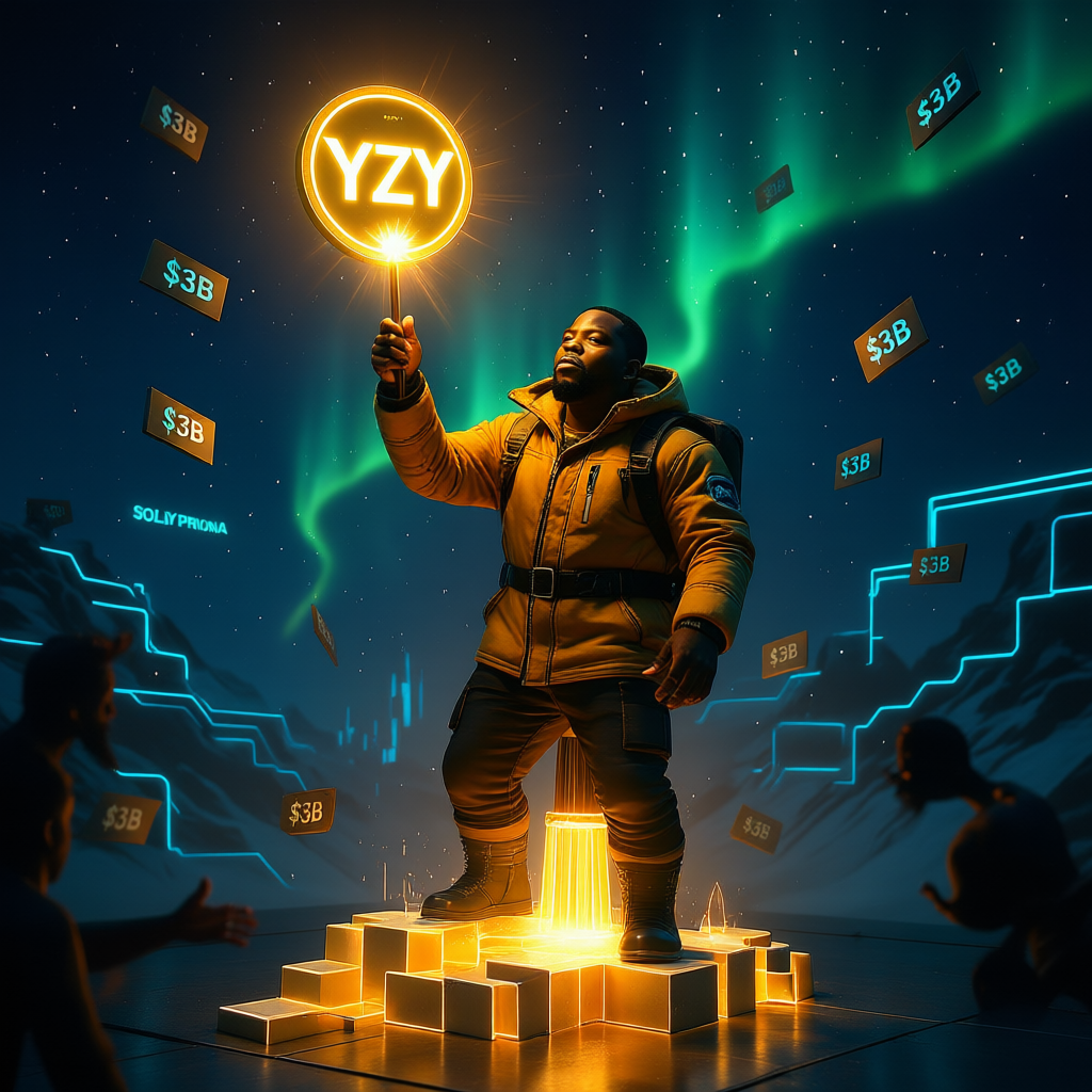 Kanye West Launches YZY Token on Solana – A $3B Surge, Then Questions About Centralization and Fairness