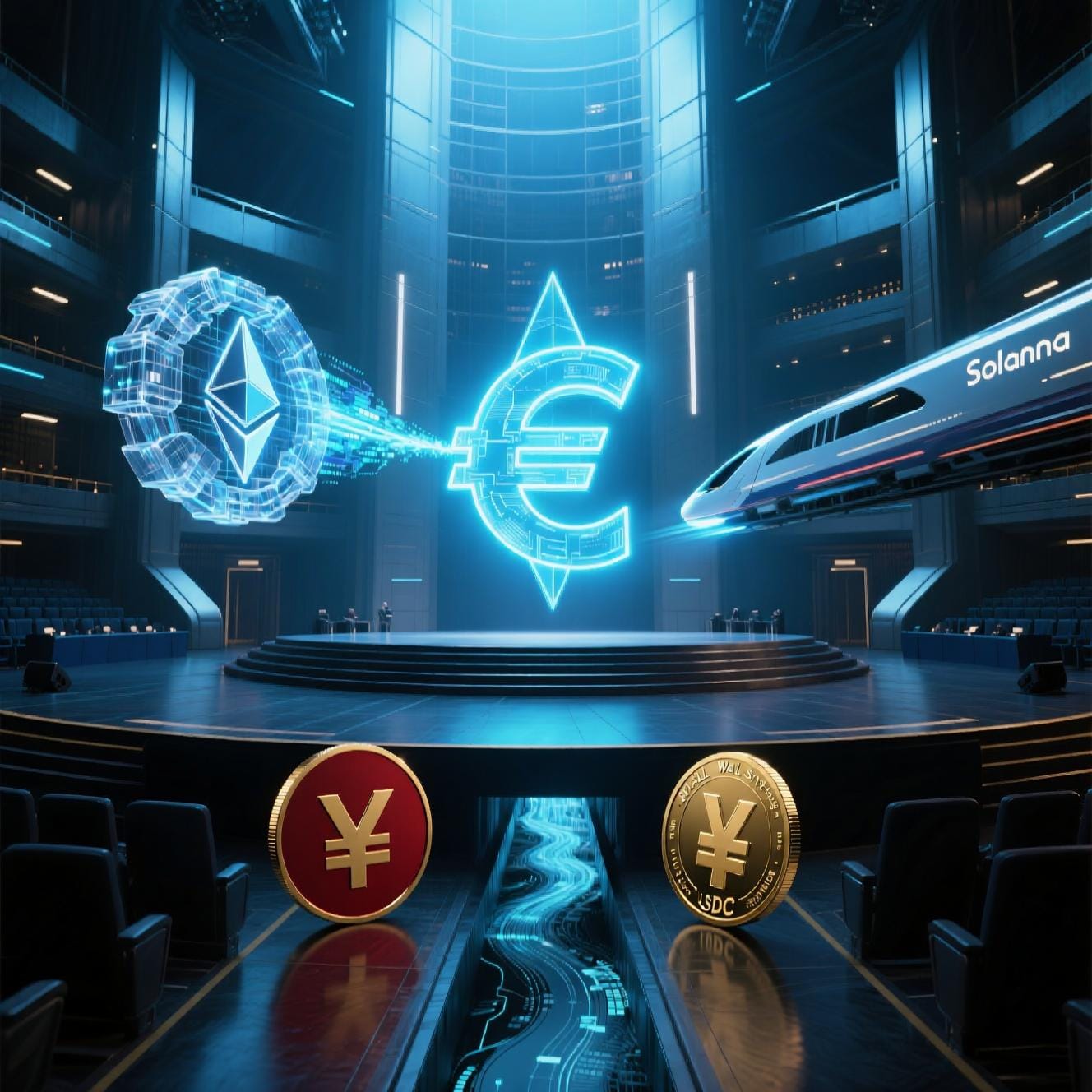 EU Weighs Ethereum & Solana for Digital Euro — A Bold Leap Toward Open-Chain CBDC