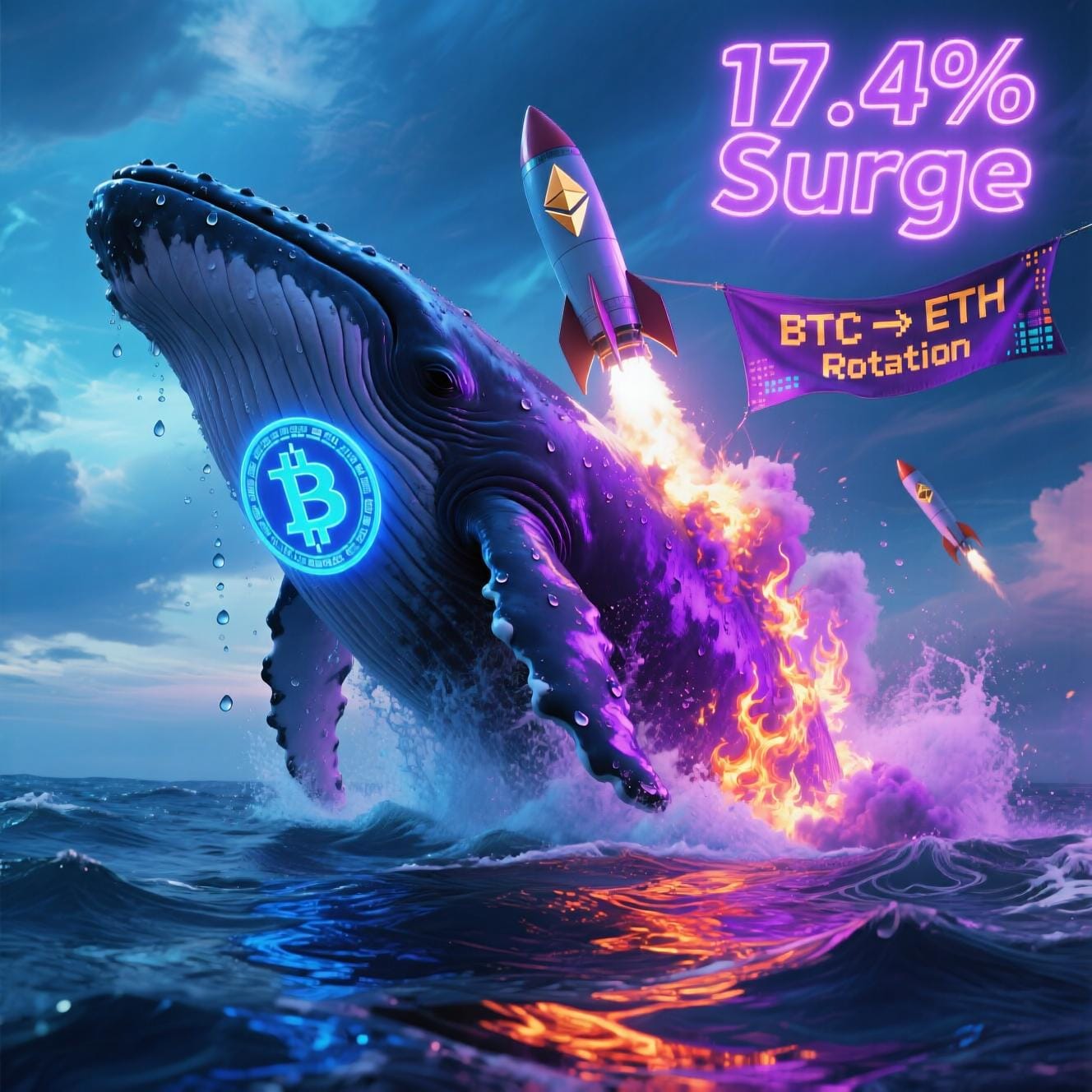 Bitcoin Whale Shifts $75M into Ethereum — Altseason Ignition Confirmed?