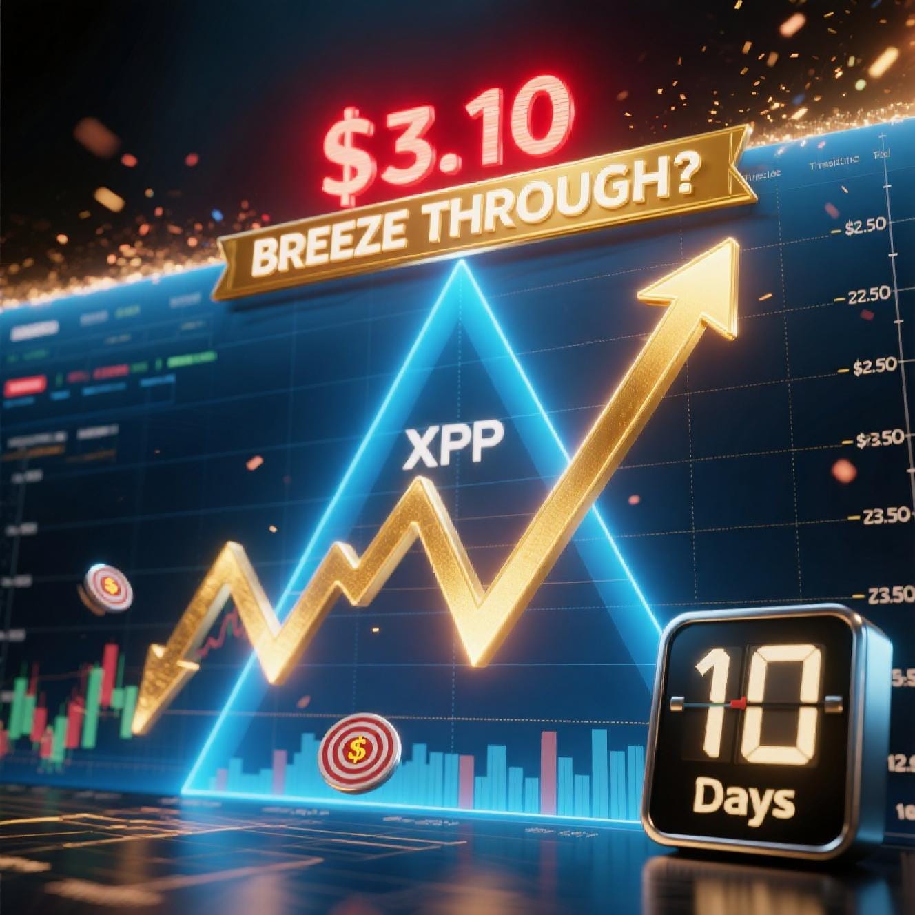 Will XRP Breeze Through $3.10 Resistance? The Next 10 Days Decide Everything