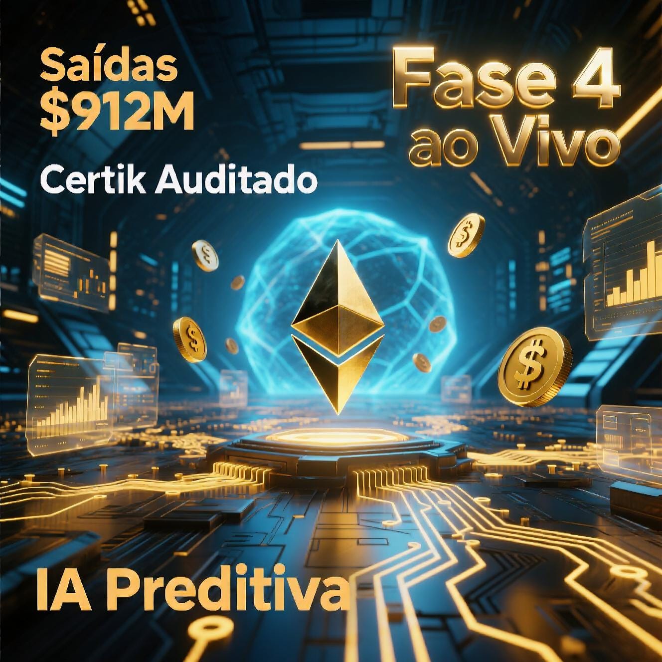 Fluxos de Fundos Criptográficos Invertem: ETH Perde US$ 912 Milhões em Uma Semana, Enquanto XRP e SOL Disparam
