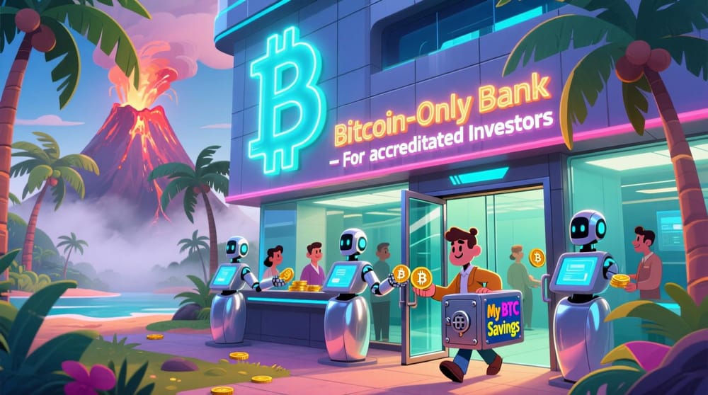 El Salvador Launches World’s First Bitcoin-Only Banks for Accredited Investors post image