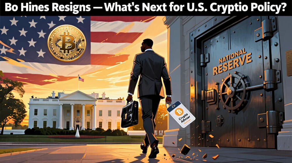 Bo Hines Resigns as White House Crypto Adviser After Seven-Month Tenure post image