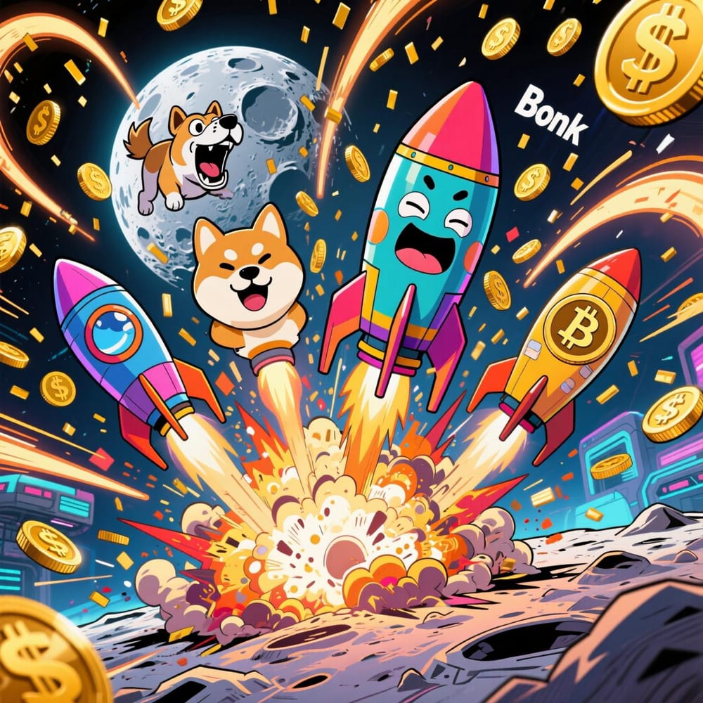 Memecoins on Fire: DOGE, SHIB, and FART Ignite a $77B Surge post image