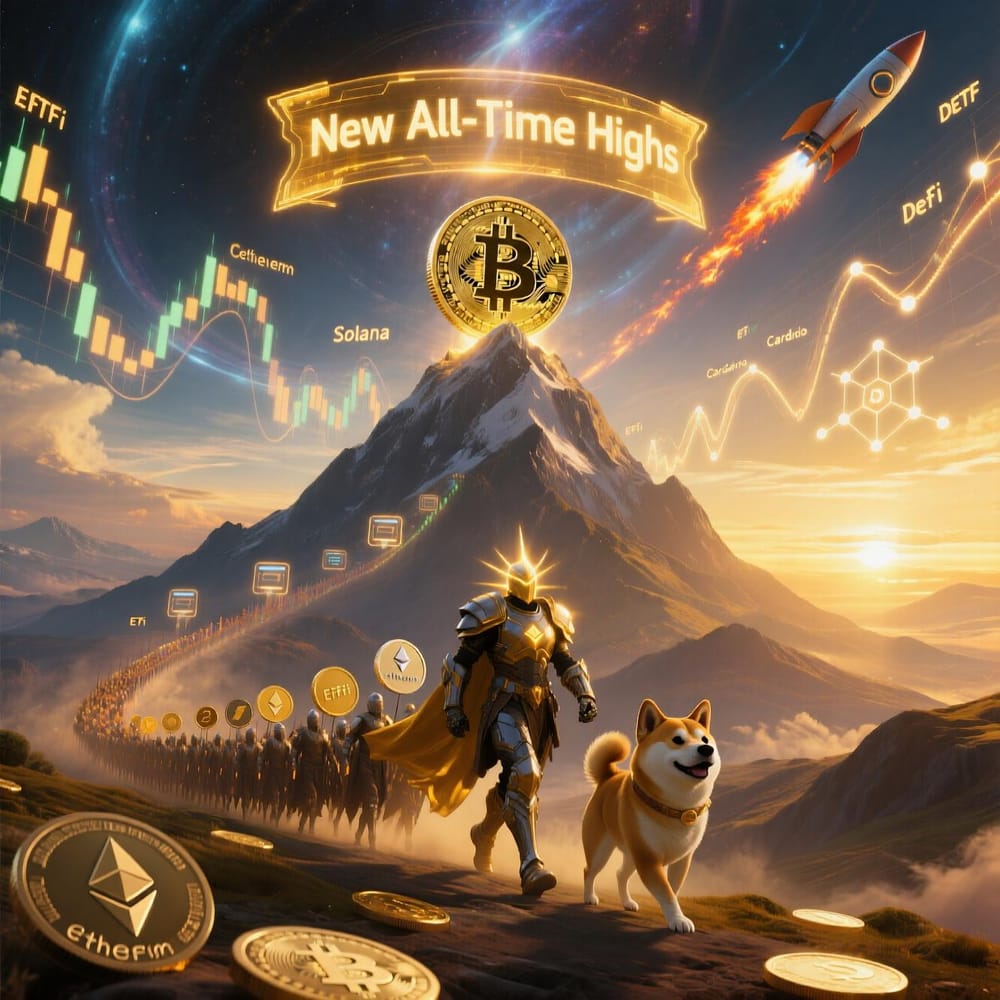 Crypto’s New High Chorus: BTC at $122K, ETH Nears $4,900, SOL Eyes $300 post image