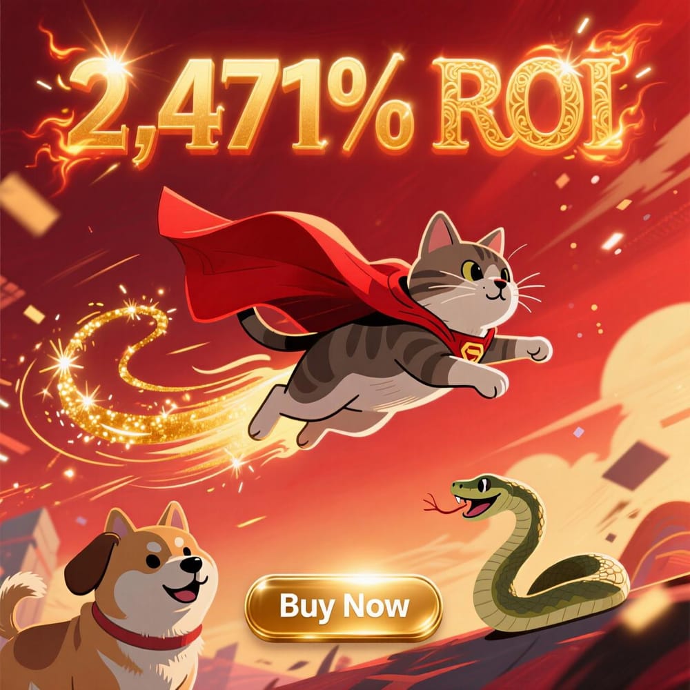 Troller Cat Soars With 2,471% Gains as Baby Doge and Snek Fade — Is $TCAT the 2025 Meme Coin King? post image