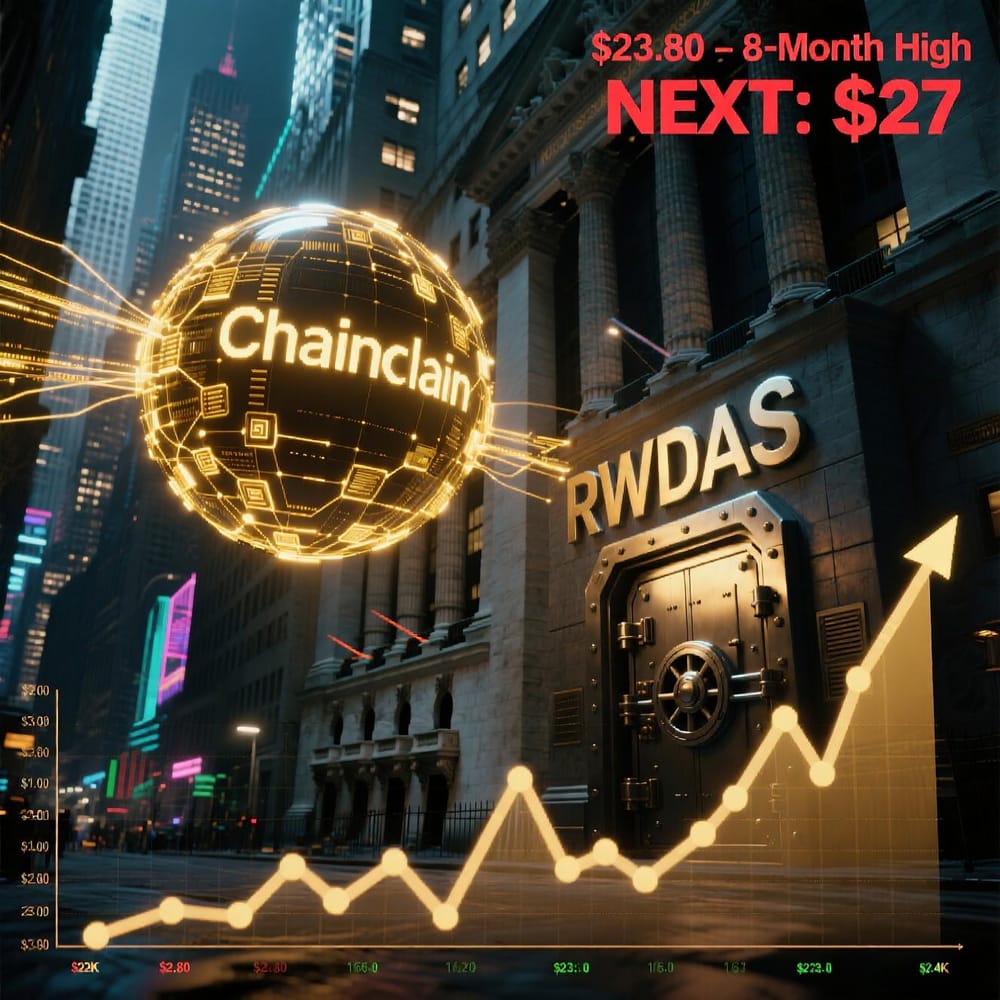 Chainlink Smashes 8-Month High as Wall Street Bets Big — LINK’s Next Target: $27 post image