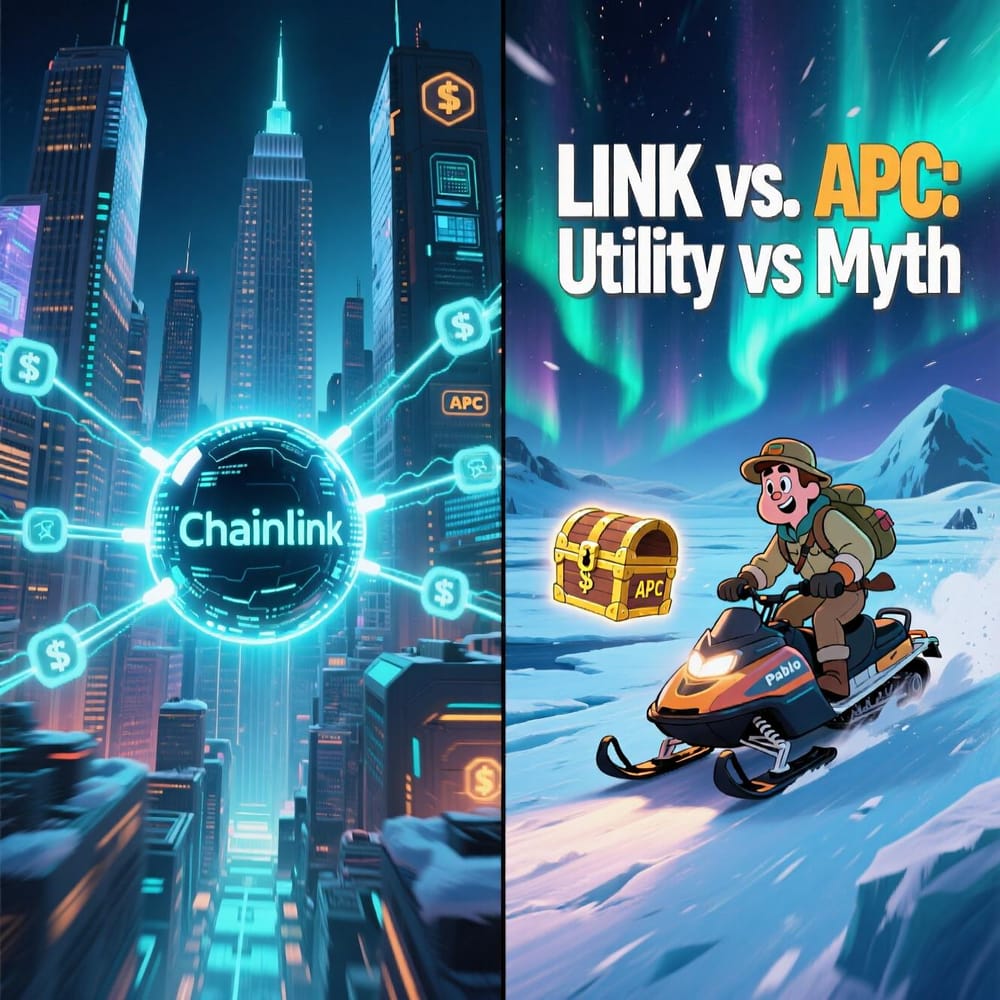 Chainlink Jumps 10% on ICE Deal as Arctic Pablo Coin Eyes 12,400% ROI — Meme Hype Meets Institutional Muscle post image