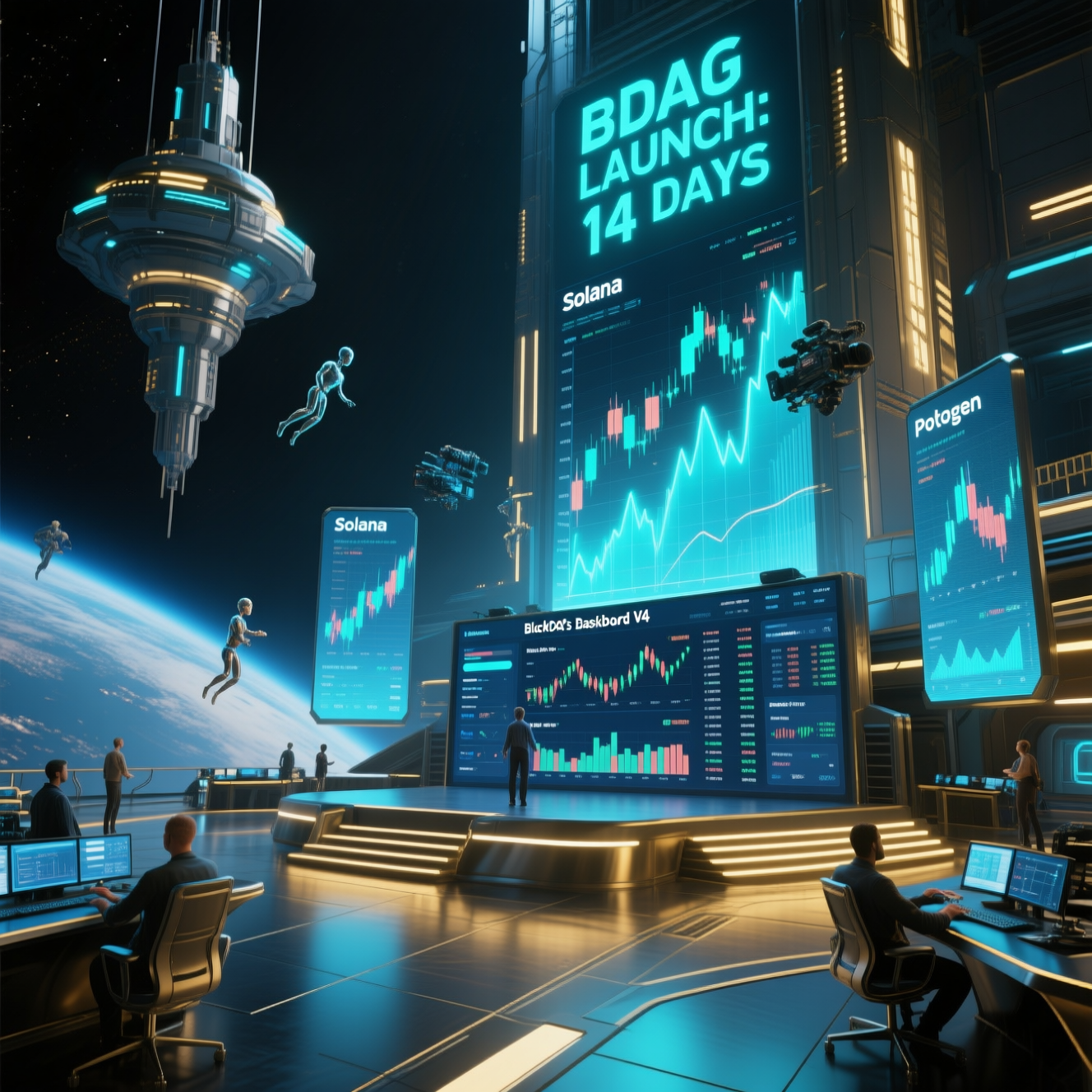 Solana Aims for $190, Polygon Nears $0.27 Breakout — But BlockDAG’s Dashboard V4 Lets You Trade Before Launch post image