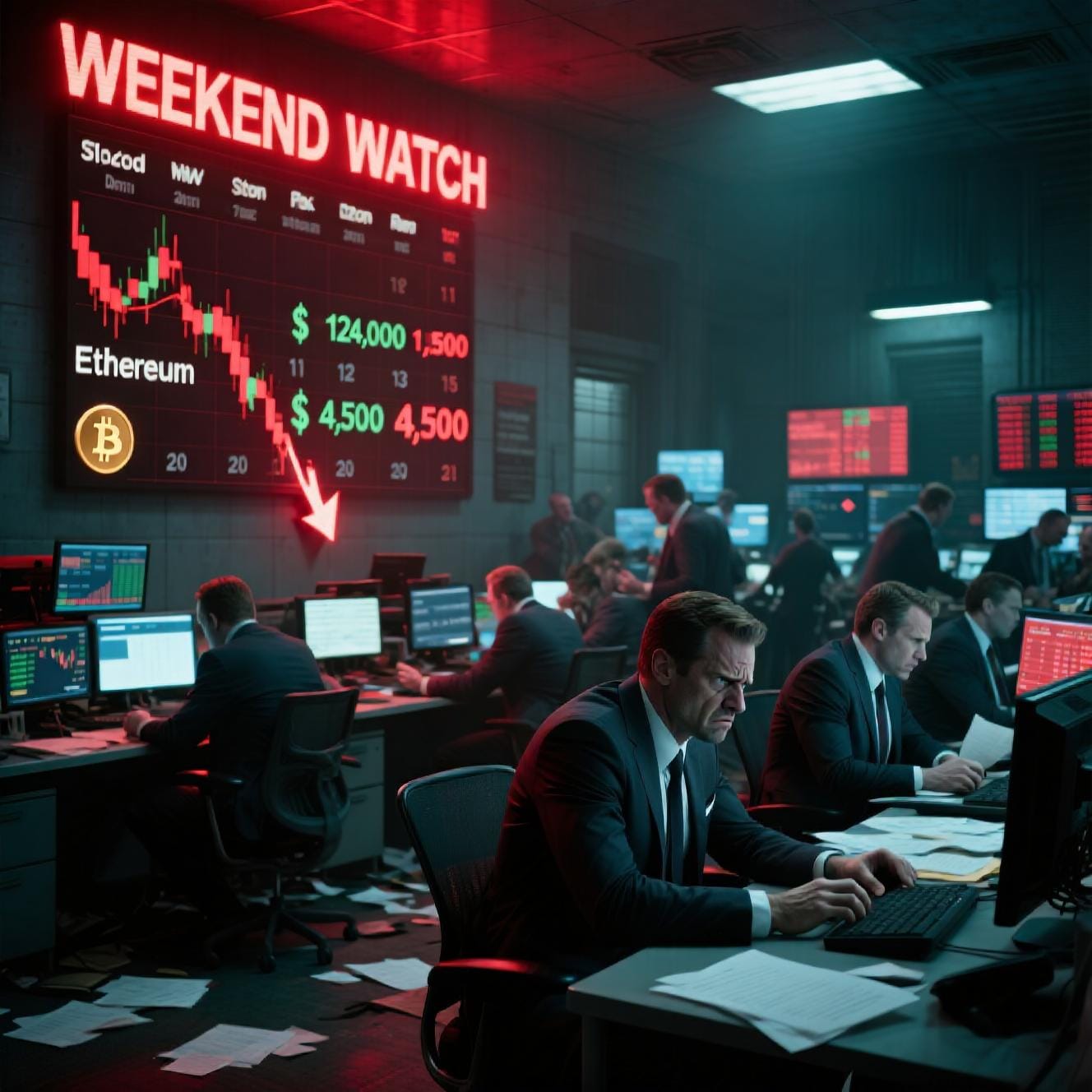 Altcoins Tumble as Ethereum Dumps 5% — BTC Retreats to $117K Ahead of Weekend post image