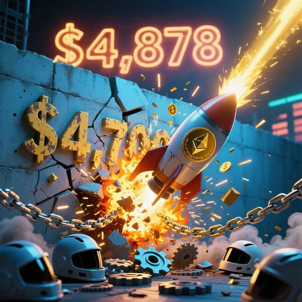 Ethereum Blasts Past $4,700 – $250M in Shorts Wiped Out Amid Frenzied Rally post image