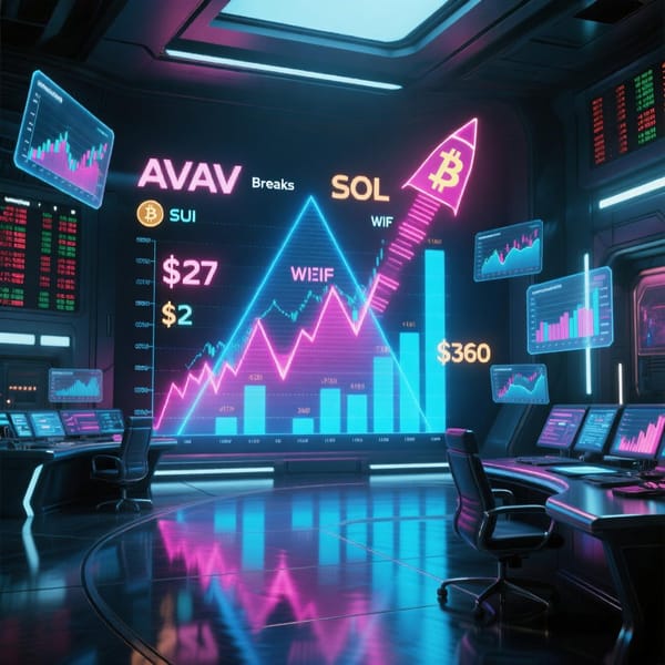 Expert Breakdown: AVAX, SUI, WIF & SOL Price Targets Revealed by Ali Martinez post image