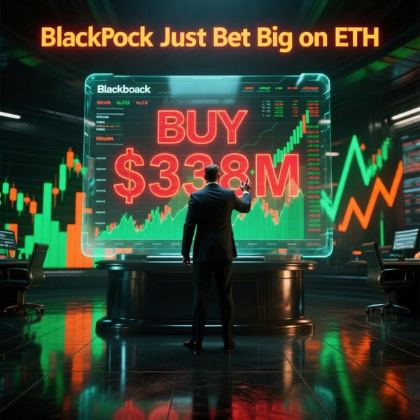 BlackRock Drops $338M on Ethereum Amid Dip — Is This the Start of the Institutional Stampede? post image