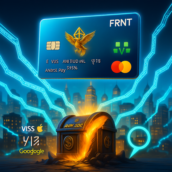 Frontier Stable Token (FRNT) Launches Rain-Issued Card on Avalanche – The First State-Backed Stablecoin for Everyday Spend post image