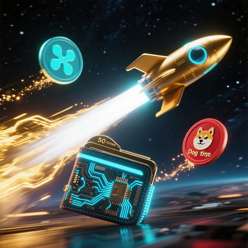 Cold Wallet’s 50x ROI Playbook: Can Utility Outshine XRP and Dogecoin’s Hype? post image