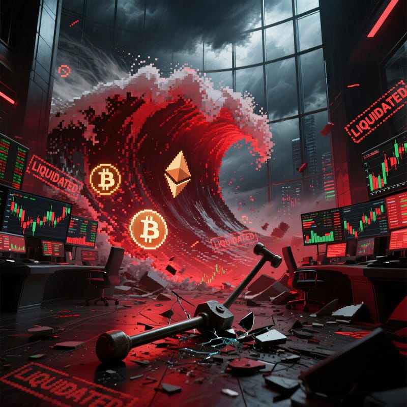 $1 Billion Wiped Out in 24 Hours as BTC and ETH Crash After False Breakout post image
