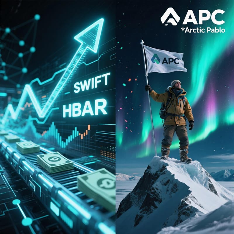 XRP Confirmed as SWIFT’s Digital Asset Partner—But Arctic Pablo’s Meme Momentum Steals the Retail Spotlight post image