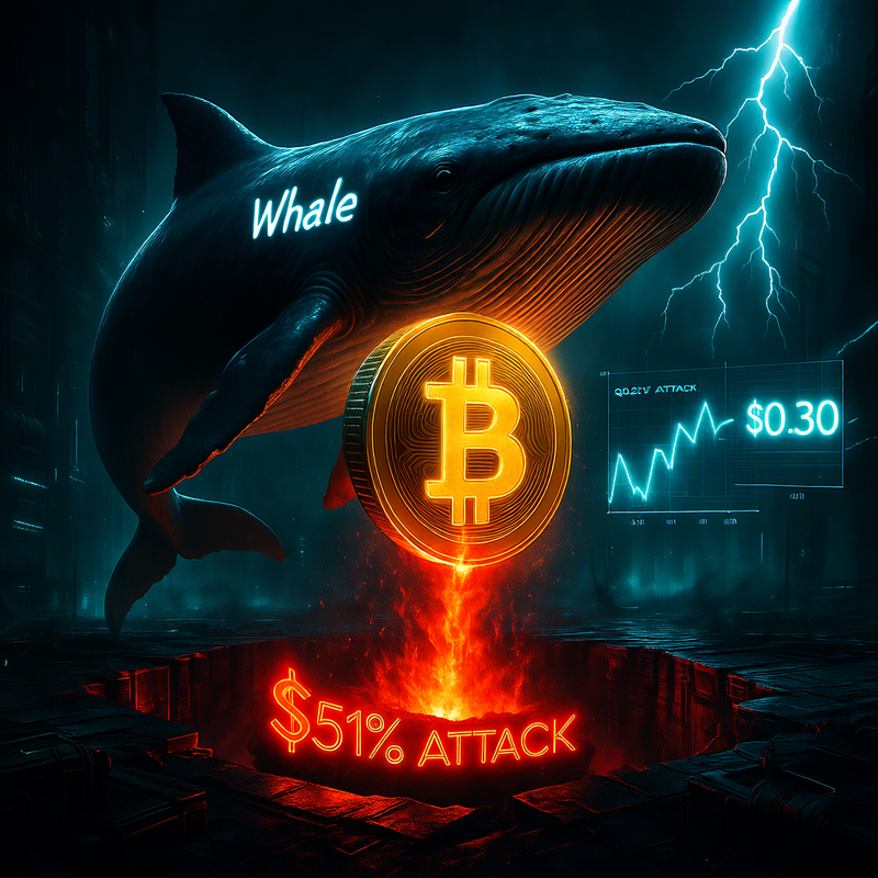 DOGE Whales Buy 680M Coins as Qubic Attack Fears Shake Market post image