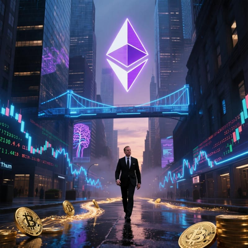 "Peter Thiel Bets Big on Ethereum: The Quiet Revolution Turning Wall Street Into a Blockchain" post image