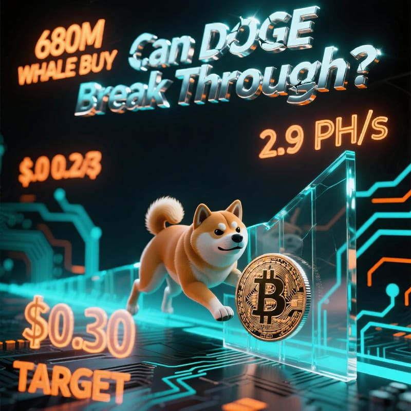 Dogecoin Battles for Breakthrough: Can DOGE Surge to $0.30? post image
