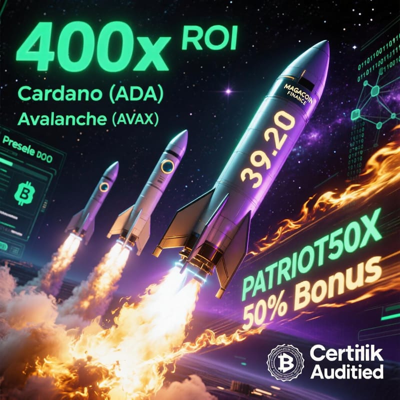 New Presales Catch Cardano and Avalanche Traders Looking for Early Gains post image