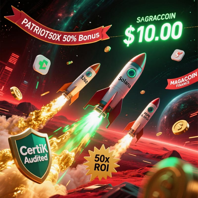 Top 3 Hidden Presales With 50x Potential — Solana and PEPE Investors Jump In Early post image