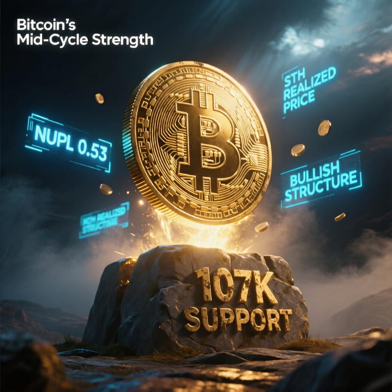 Bitcoin Holds Strong Above Monthly Support Level post image