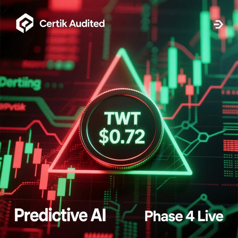$TWT $0.72 Support Under Threat: Can Bulls Hold Off a Sharp Decline? post image
